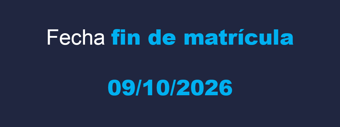 fin de matricula